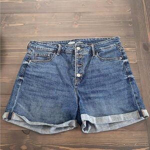 Old Navy Denim Mom Shorts, size 10